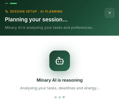 Session planning